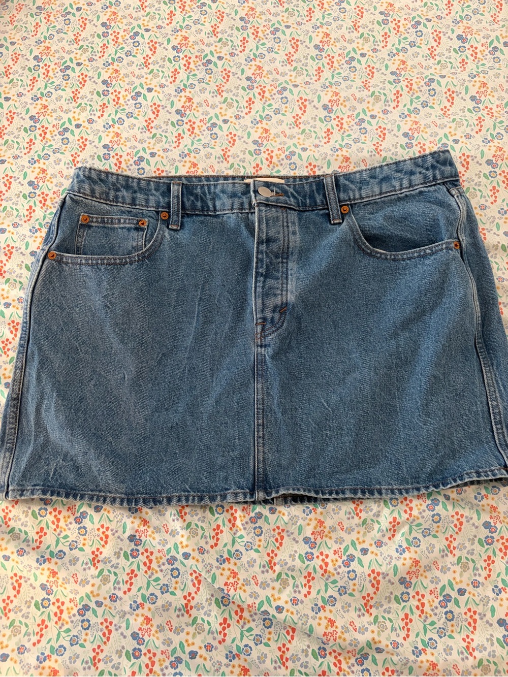 Universal Thread Blue Denim Skirt